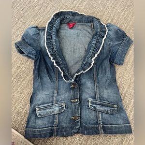Y2k denim top